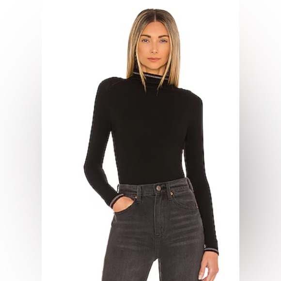 Free People Tops - Free People Hi Hon Layering Top size Medium black